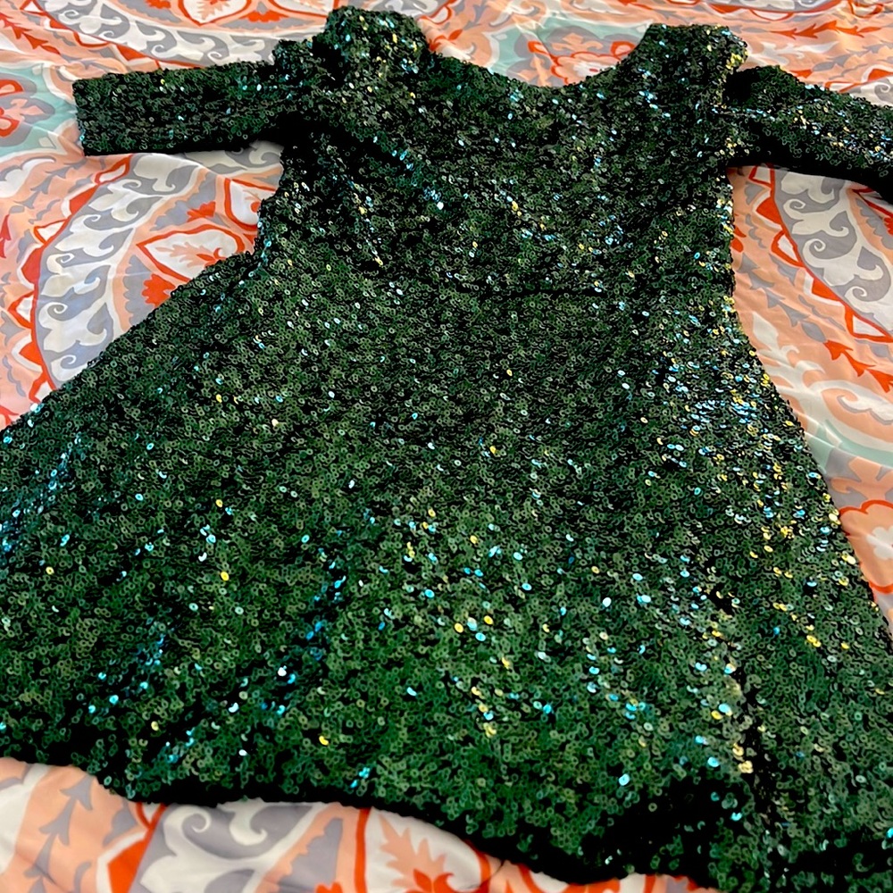 French connection Christmas holiday sequence dress